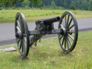 3-inch Ordnance Rifled Gun Front View