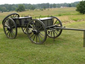 Field Artillery Limber and Caisson