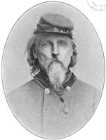 Friedrich Hecker wearing cap circa 1861