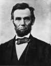 US President Abraham Lincoln