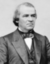 US President Andrew Johnson