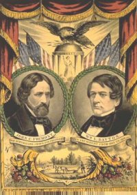 1856 Fremont Presidential Campaign Poster