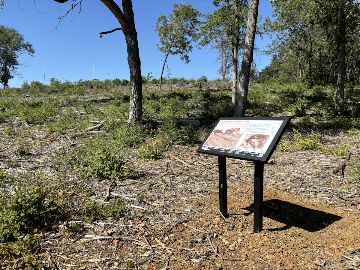 The Log House Historical Marker The Log House Historical Marker