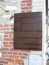 John Brown and The Siege of Lawrence Historical Marker