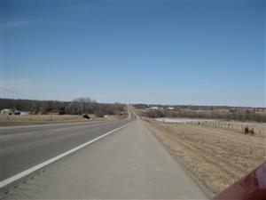 Looking North Towards Spring Creek, The Site of The Battle of the Spurs