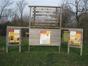 Entrance to Black Jack Battlefield