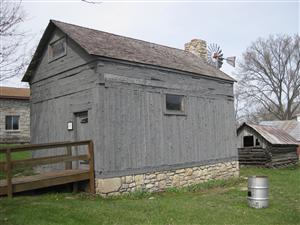 Replica of Fort Montgomery Located in Mound City, Kansas