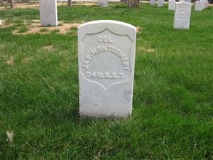 James Montgomery Grave Marker