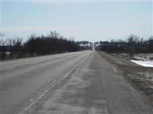 Looking South on US Highway 75 in Northern Kansas