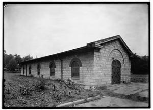 Building Number 4, Magazine for Small Arms, in 1936 at the United States Arsenal, Second & Arsenal Streets in Saint Louis, Missouri - Library of Congress