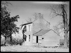 William M. Adams House near Boonville - photo taken in 1936 - Library of Congress