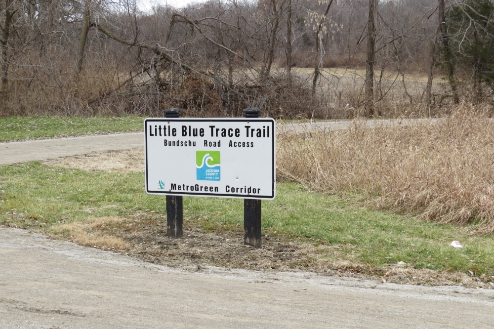 Little Blue Trace Trailhead off Bundschu Road (photo by theCivilWarMuse)