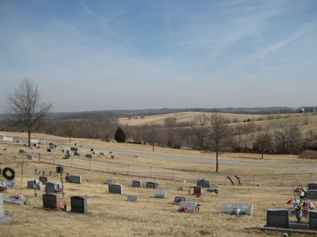 From Salem Church looking east