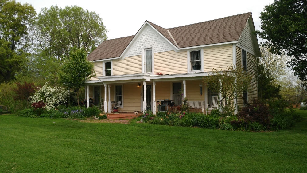 Original house on Dye Farm