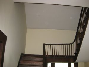 Inside of Anderson House Showing Bullet Holes From Battle of Lexington
