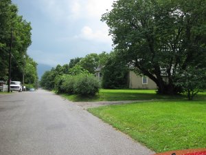 Site of Bledsoe's Battery Looking South Down 17th Street