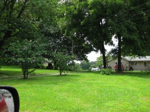 Site of Bledsoe's Battery Looking Southwest Towards Masonic College 