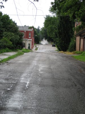 Site of Clark's Battery Looking North Down 16th Street