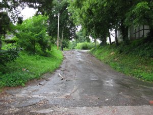 Site of Parson's Division Looking North Down 15th Street