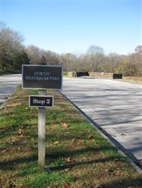 Pea Ridge National Military Park Tour Stop 2 Sign