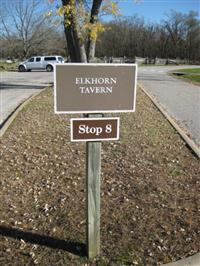 Pea Ridge National Military Park Tour Stop 8 Sign