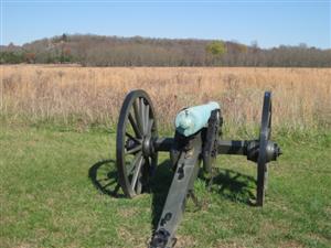 Looking North From Federal Artillery Line in Cox's Field