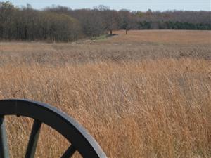 Enfilading Fire By Welfley's Battery From Welfley's Knoll