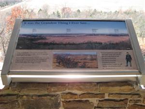 It Was The Grandest Thing I Ever Saw... Interpretive Sign