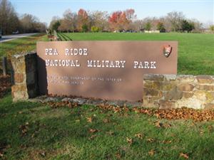Pea Ridge National Military Park Entrance