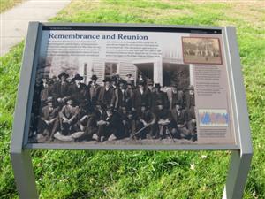 Remembrance and Reunion Interpretive Sign