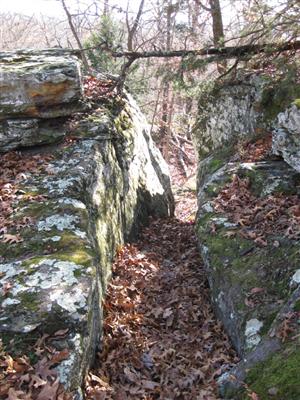 Elkhorn Mountain Near Site of Rocky Outcrop Bombardment