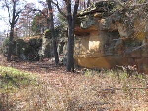 Elkhorn Mountain Near Site of Rocky Outcrop Bombardment