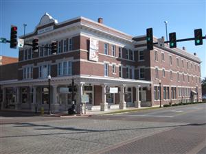 Site of Eagle Hotel in Bentonville, Arkansas