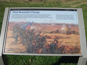 That Beautiful Charge Interpretive Sign