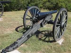 Field Artillery: 3-inch Ordnance Rifle, rear view