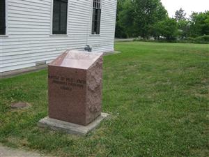Battle of Pilot Knob Historical Marker: Immanuel Lutheran Church Battle of Pilot Knob Historical Marker: Immanuel Lutheran Church
