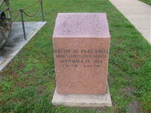 Battle of Pilot Knob Historical Marker: Iron County Courthouse