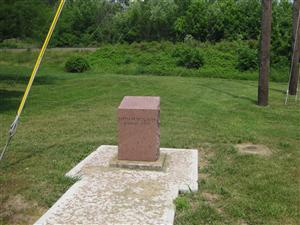 Battle of Pilot Knob Historical Marker: Railroad Depot