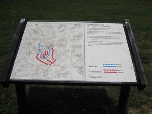 Interpretive Sign: The Struggle for the Mountains