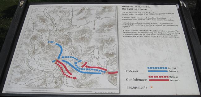 Map Enlargement: The Fight for Ironton Map Enlargement: The Fight for Ironton