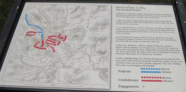 Interpretive Sign: The Doomed Assault