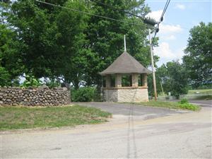 Stone Gazebo now located near where there was a Federal Picket Post on September 26, 1864