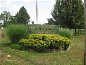 Arcadia Valley Memorial Park where skirmishing occurred in Russellville on September 26, 1864