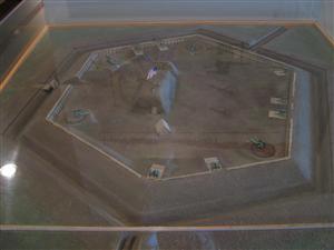 Scale Model of Fort Davidson inside the Visitor Center Scale Model of Fort Davidson inside the Visitor Center