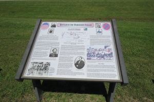 Battles of the Marmaton Valley Interpretive Sign