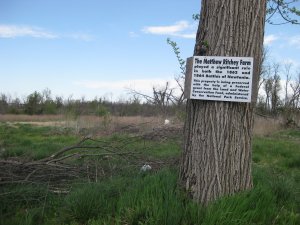 Site of Matthew Ritchey Farm on Newtonia Battlefield