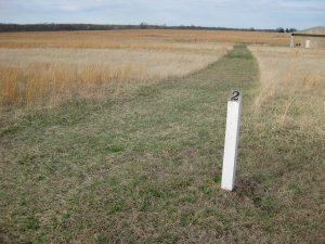 Price's Retreat Tour Stop 3.2 Trail Marker