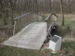 Price's Retreat Tour Stop 3.6 Benteen Memorial Footbridge