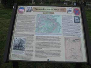 Second Battle of Newtonia Historical Marker