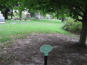 The Edward Bates Grave at Bellefontaine Cemetery